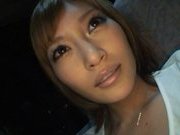 Kirara Asuka Japanese gal is a sexy Asian doll enjoys cock