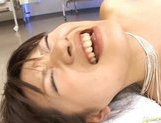 Kinky Asian nurse Akane Ohzora enjoys anal fuck and gangbang action picture 126