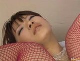 Akane Ohzora Asian model gets hot gangbang anal action picture 37