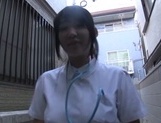 Japanese nurse Kui Tanigawa feels like blowing a large dong