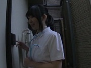 Japanese nurse Kui Tanigawa feels like blowing a large dong
