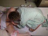 Hot Asian nurse gives her patients hot hand work picture 13