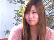 Young Ayumi Mochizuki recives hard pounding action