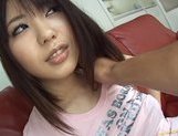 Mona Asamiya Lovely Asian chick who likes rubbing her pussy picture 13