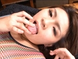 Hot Asian gal gets her pussy licked picture 100