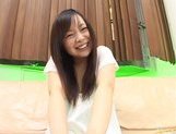 Sumire Kanno Lovely Asian teen gets her pussy spread wide