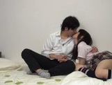 Young Japanese students explore bodies of each other for banging picture 15