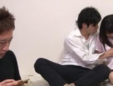 Young Japanese students explore bodies of each other for banging picture 26