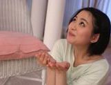 Erina Nagasawa kneels in front of a big cock to suck picture 139