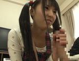 Pigtailed teen Yuuki Itano enjoying a tasty pov oral picture 62