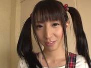 Yuuki Itano is a teen after hard cock to suck