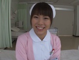Naughty Asian nurse Haruna Ikoma enjoys hwe well endowed patient picture 11