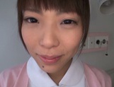 Caramel nurse Haruna Ikoma has steamy sex with her patient picture 20