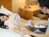 Appealing Japanese milf enjoys deep toy penetration picture 30