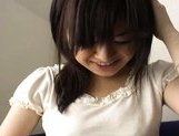 Chisa Hoshijima Asian doll has big tits she enjoys showing off picture 12