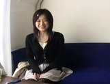 Chisa Hoshijima Asian doll has big tits she enjoys showing off