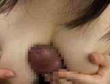Chisa Hoshijima Asian doll has big tits she enjoys showing off picture 47