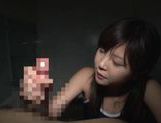 Yun Kurihara nice Asian teen enjoys giving hand work picture 16