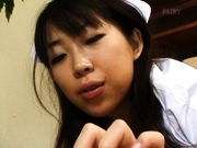 Ryo Hazuki hot Asian nurse likes sex