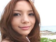 Tina Yuzuki Hot Asian model has outdoor sex