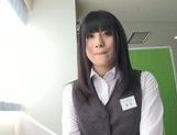 Chika Hirako hot Asian secretary gives good head