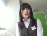 Chika Hirako hot Asian secretary gives good head