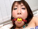 Yummy Asian girl Kana Mimura enjoys pussy and anal masturbation picture 18