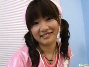 Steaming Asian beauty Akane Ohzora enjoys sticks in her anal