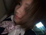 Alluring Japanese AV model is cock sucking teen in the car picture 37