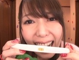 Beautiful Japanese lady Yui Hatano loves food insertion and hot fucking picture 3