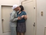 Nasty tit fuck with busty Japanese mature in heat