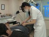 Wild Asian dentist chick gets seduced and fucked rough picture 78
