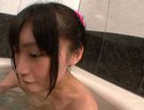 Skinny Kaede Horiuchi gets nailed hard in the bath picture 52