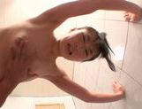 Skinny Kaede Horiuchi gets nailed hard in the bath picture 85