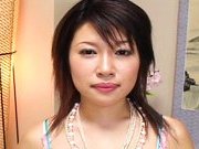 Steaming Asian bombshell Miki Uehara gets pussy drilled and anal rubbed