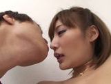Hot nympho Kirara Asuka makes a titjob and gets fucked picture 22