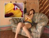 Koyoko Ayana Hot Asian doll plays with her camera and her sexy body. picture 19