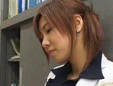 Misaki Inaba Asian babe gets office sex picture 25