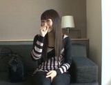 Erisa Mochizuki is a hot Japanese girl gives an amazing blowjob picture 13