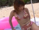 Kyoko Fukuzawa Lovely Asian doll has outdoor sex