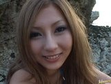 Yurina Asian doll has some outdoor sex