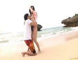 Junko Hayma Asian doll enjoys outdoor sex picture 14