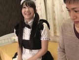 Kui Tanigawa naughty teen maid cleans more than the house