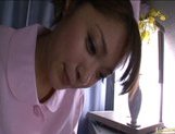 Mihiro Lovely Asian doll rides a huge cock picture 21