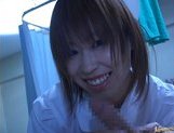 Japanese AV model is a horny nurse who really loves her patients picture 14