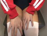 Sexy teen enjoys having huge cock in feet fetish