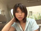 Koharu Aoi naughty Asian amateur enjoys car sex