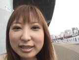 Runna Sakai Asian chick shows off cute tits