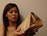 Guy gets a great blowjob from housewife Haruki Aoyama picture 22
