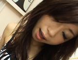 Lovely Japanese housewife enjoys sex picture 49